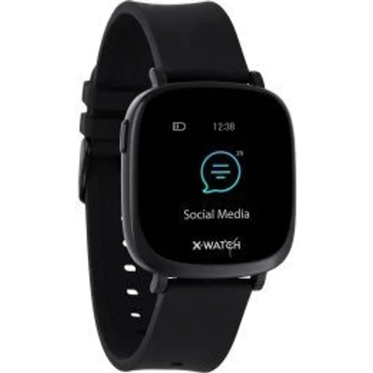 Xlyne IVE XW FIT Smartwatch, Unisex, 40mm, Schwarz