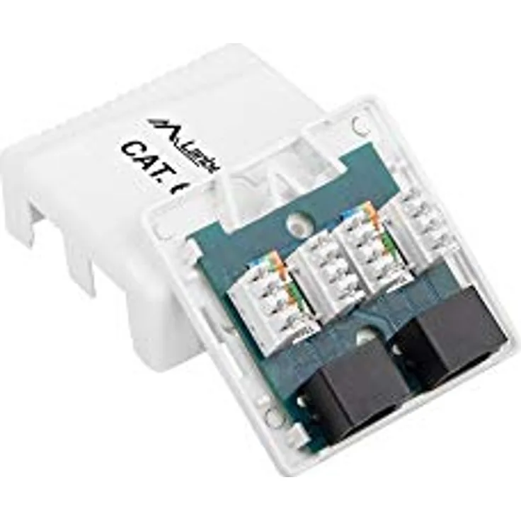 Lanberg Gniazdo Natynkowe 2Xrj45