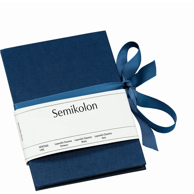 Semikolon Leporello Classico marine