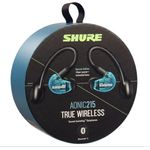 Shure Aonic 215 True Wireless In-Ear Kopfhörer, mit Bluetooth, Mikrofon, geeignet für Sport, blau