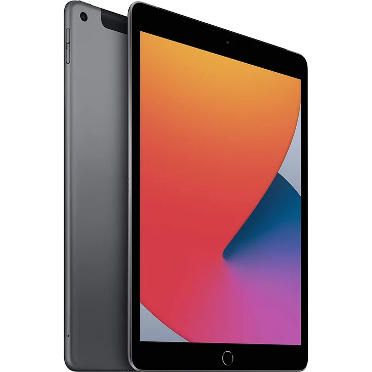 Apple iPad (2020) Quad-HD-Auflösung 10,2 Zoll, LTE-Tablet, Hexa-Core, 32 GB Speicher, iPadOS, Space Grau (MYMH2FD/A) – Bild 2
