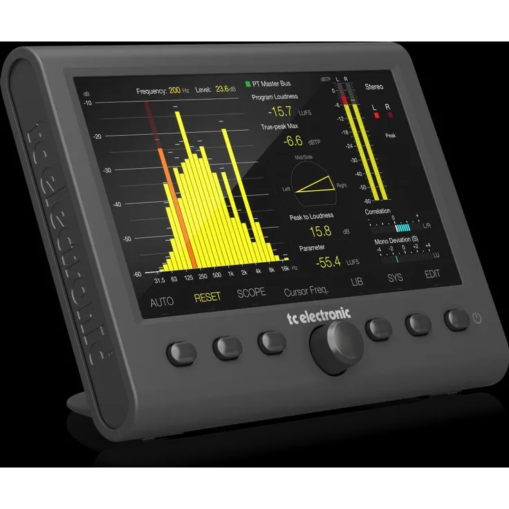 tc electronic CLARITY M Stereo Desktop Audio Meter für Mastering und Mixing