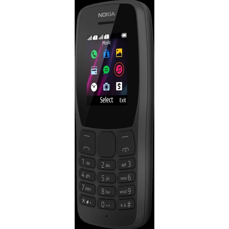 Nokia 110 Schwarz Dual SIM