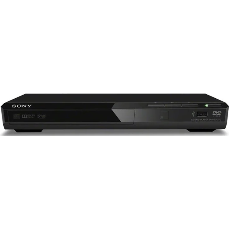 Sony DVP-SR370 B DVD-Player (Xvid-Widergabe, USB) schwarz – Bild 1