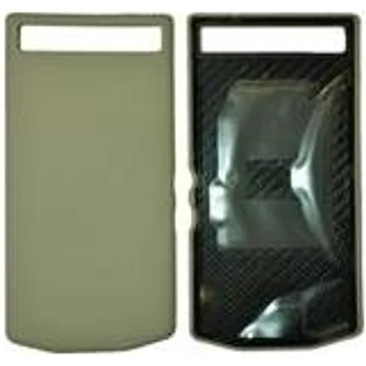 Blackberry 10258 PD Leder Batterie Door Tasche P`9982 Sand Shell