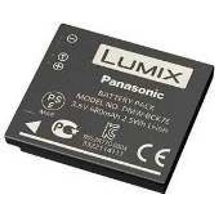 Panasonic LUMIX DMW-BCK7E Li-Ion Akku (geeignet für LUMIX Kameras wie FT30, FT25, FT20, SZ7, SZ1, FS45, FS40, FS37, FS35, FS18, FS16)