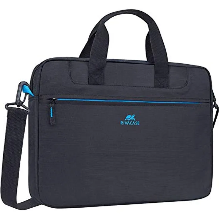 RivaCase Regent II Laptoptasche 14'', Schwarz 8033 Schwarz
