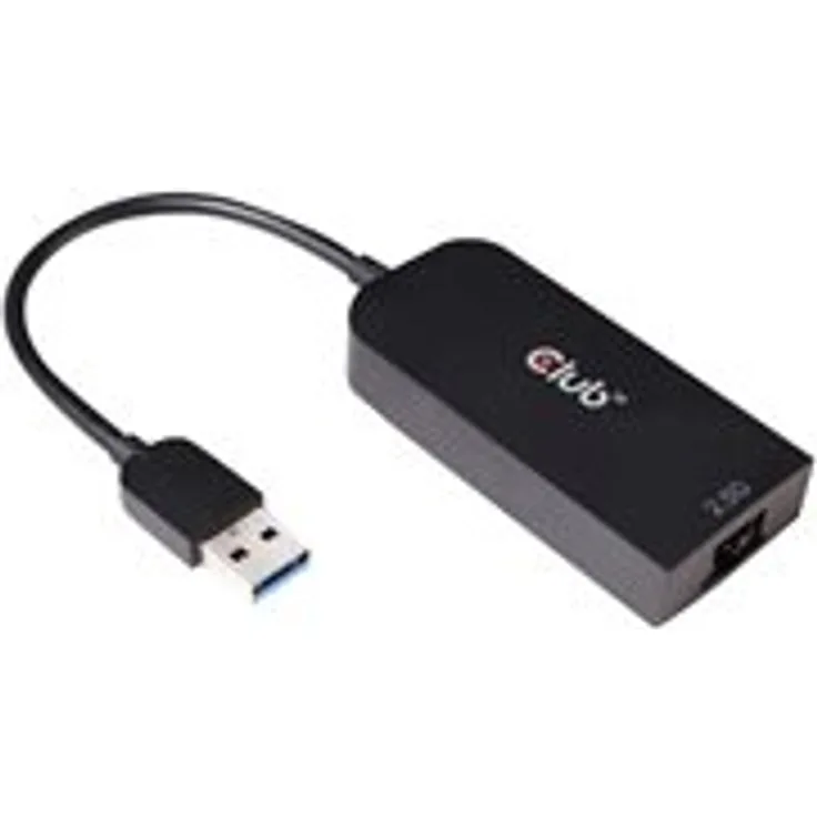 Club 3D USB 3.2 Gen1 Adapter Typ-A zu 2, 5 Gigabit Ethernet ST.-BU. schwarz - Preisvergleich