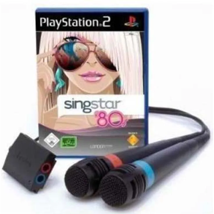 SingStar 80s + Mikrofone (PS2)