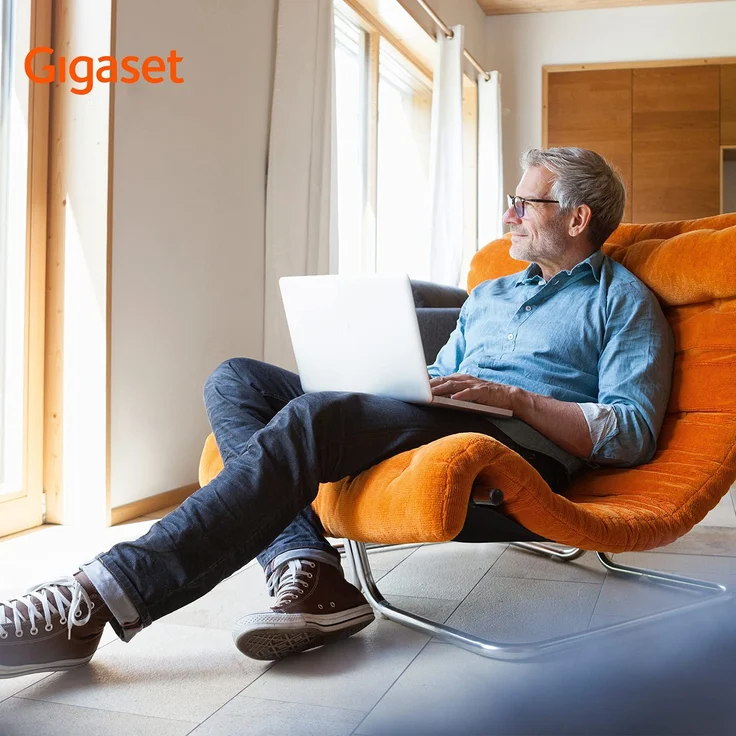 Gigaset DL780 Plus, Schnurgebundenes Telefon & schnurloses Telefon, Kombi-Set, Verstärker-Funktion für extra lautes Hören, hörgerätekompatibel, gemeinsames Telefonbuch, schwarz – Bild 6