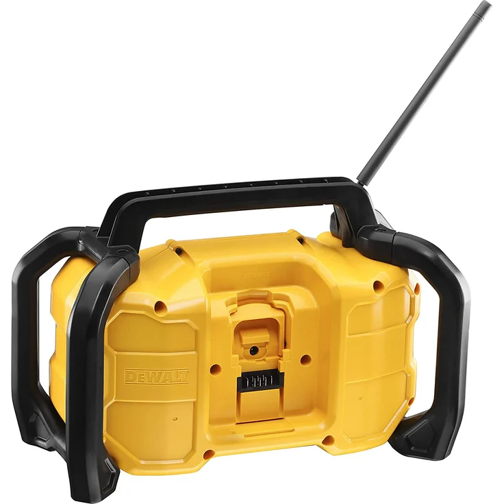DeWalt DCR029-QW Baustellenradio mit Bluetooth, LCD-Display, schwarz, gelb – Bild 3
