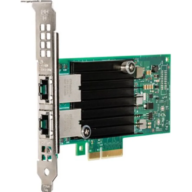 Intel X550T2 - RJ-45 Category-6 up to 55m, Category-6A up to 100m - PCIe v3.0 (8.0GT/s) (X550T2G1P5)
