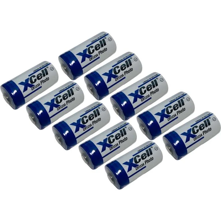 10x CR123A DL123A Batterien 3V CR17345 Ultra Lithium Foto lose