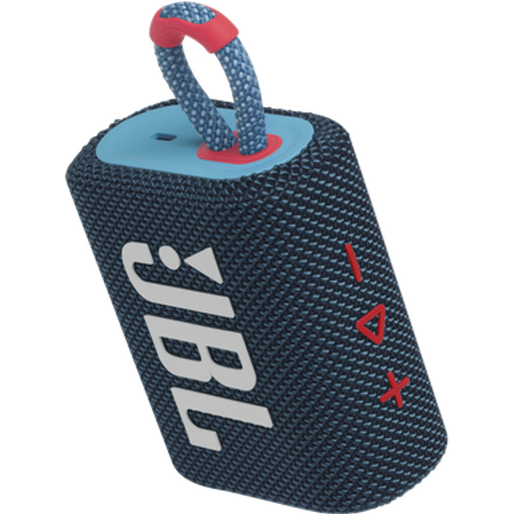 JBL GO 3 Tragbarer wasserdichter Bluetooth-Lautsprecher blau, pink Bluetooth-Lautsprecher, wasserdicht, blau, pink – Bild 7
