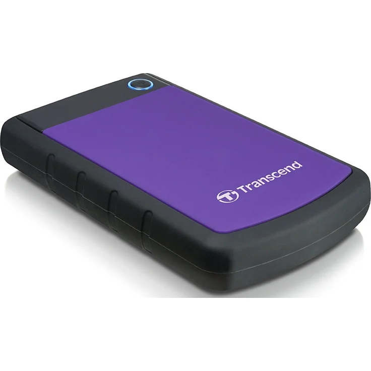Transcend StoreJet 25H3P - Festplatte - 4 TB - extern (tragbar) - 2.5 Zoll (6.4 cm) - USB 3.0 - 256-Bit-AES - lila (TS4TSJ25H3P) – Bild 1
