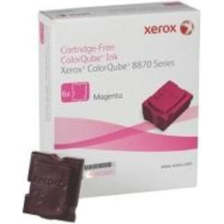 Xerox 108R00955 8870 ColorQube magenta Standardkapazität 6 x 2.883 Seiten 6er-Pack