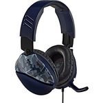 Turtle Beach Recon 70 Camo - Blau Gaming Headset - PS4, PS5, Xbox One, Xbox Series S-X, Nintendo Switch und PC