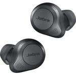 Jabra Elite 85t Wireless In-Ear Kopfhörer, mit Bluetooth, Mikrofon, Noise Cancelling, spritzwassergeschützt, grau