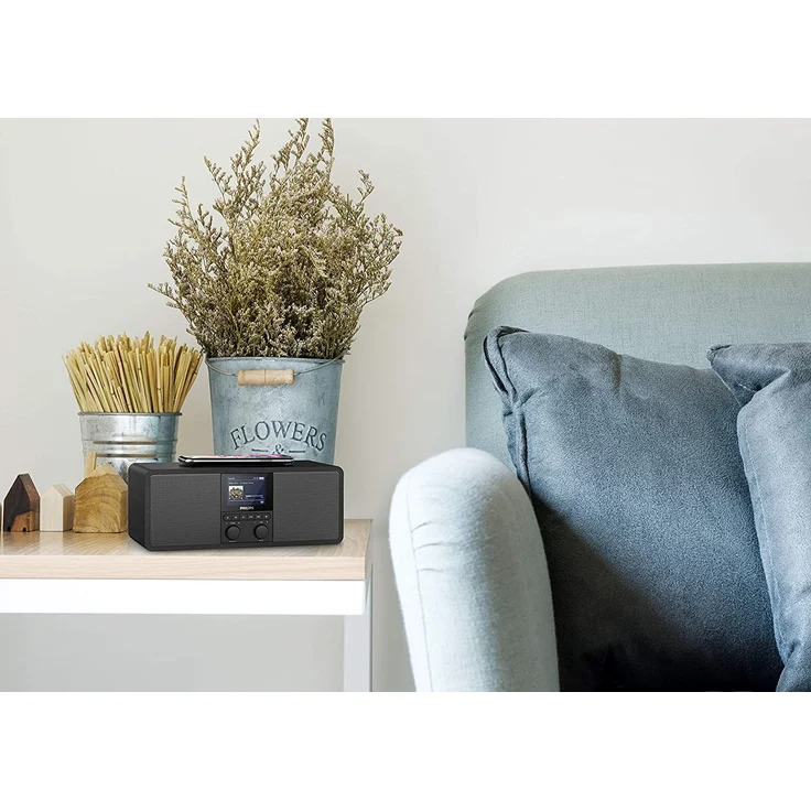 PHILIPS TAR8805/10 Internetradio mit Bluetooth, WLAN, LCD-Display, schwarz – Bild 7