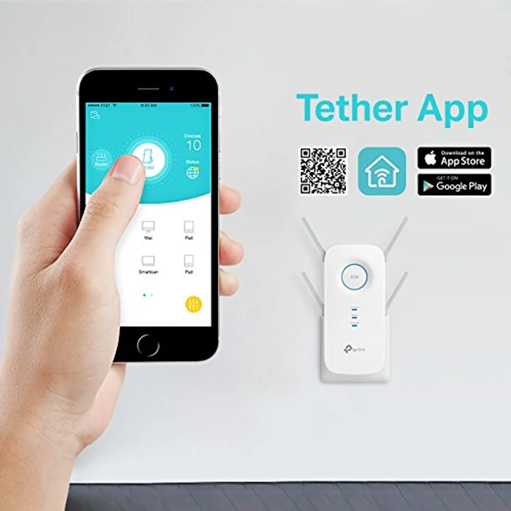 TP-Link RE650 AC2600 Dualband Gigabit WLAN Repeater (4x4 MU-MIMO, Beamforming, WiFi Extender, 2,4GHz und 5GHz gleichzeitig, Signalstärkeanzeige, AP Modus) – Bild 6