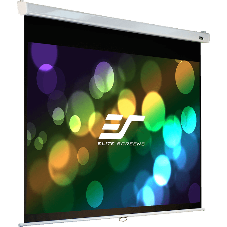 Elite Screens Manual SRM PRO M120HSR-PRO Rollo Leinwand Premium 265,7cm x 149,4cm (BxH) 16:9