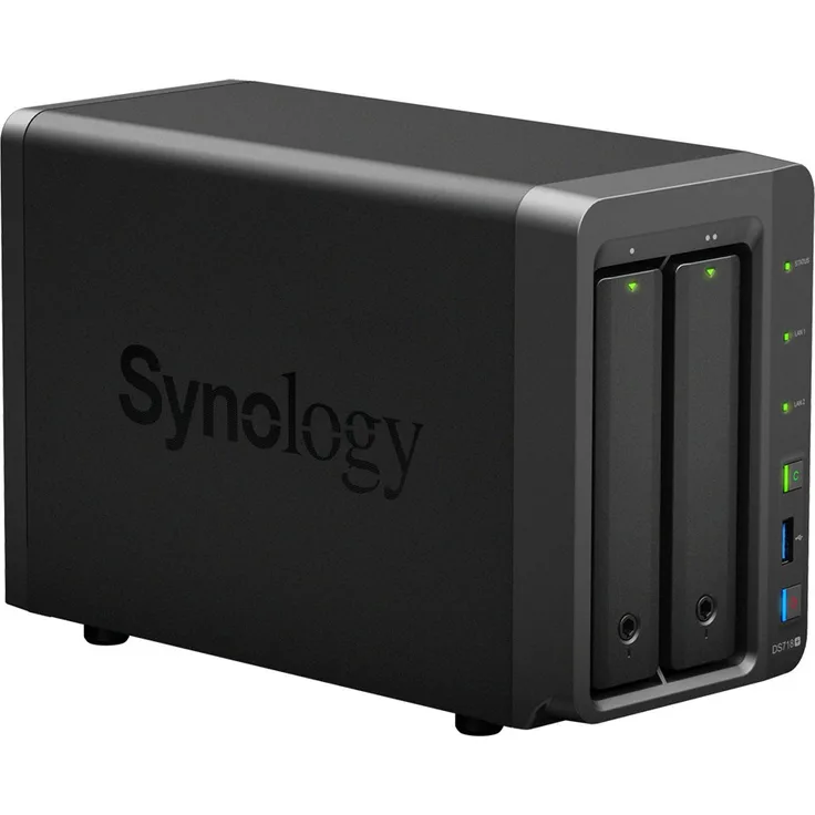 Synology DS718+ 2 Bay Desktop NAS Gehäuse