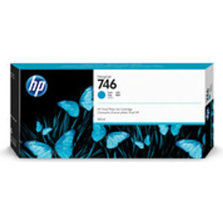 HP 746 300-ml Cyan Ink Cartridge