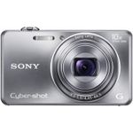 Sony DSC-WX100W Cyber-shot Digitalkamera (18 Megapixel, 10-fach opt. Zoom, 6,7 cm (2,7 Zoll) Display, Schwenkpanorama) weiß