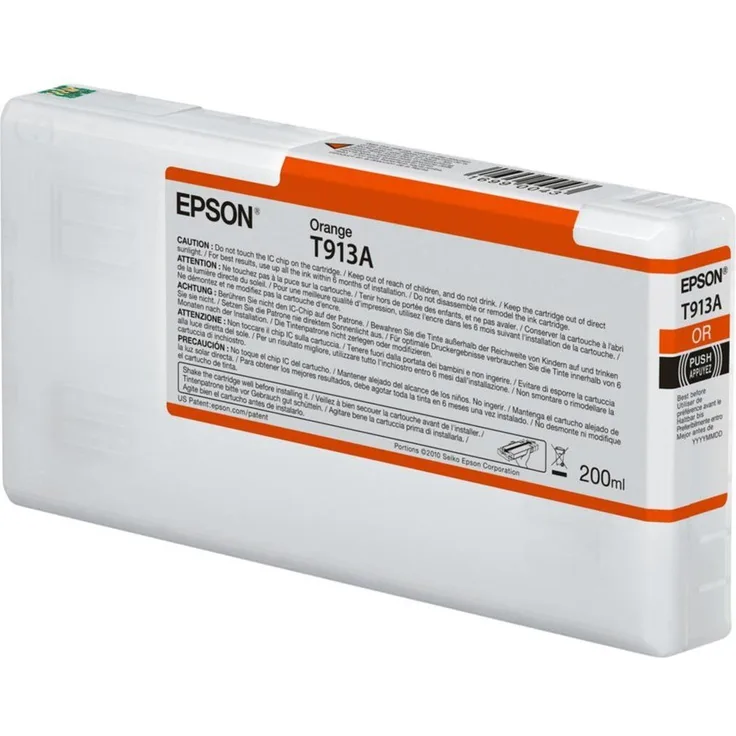 Epson C13T913A00 passend für Scp5000 Tinte Orange 200ml
