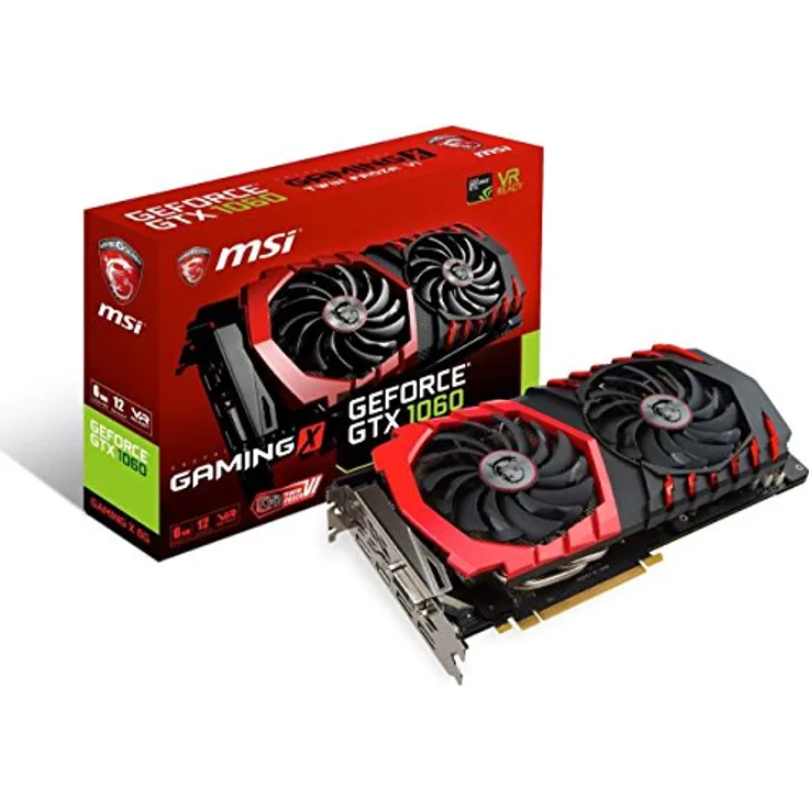 MSI GeForce GTX 1060 Gaming X 6G 6GB GDDR5 (912-V328-039)