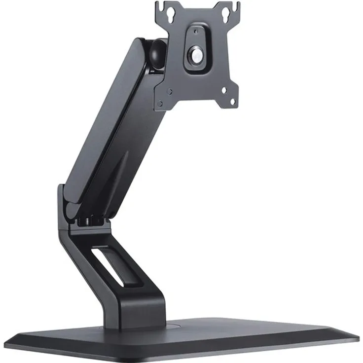 PureMounts PM-OFFI-ST-10 Schreibtisch Halterung für Touchscreens und Monitore mit 43-81 cm (17-32 Zoll), VESA 75x75 bis 100x100, vollbeweglich, Traglast max: 10kg, schwarz