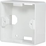 LogiLink Professional NP0221 Aufputzgehäuse (Aufputzrahmen) für Unterputzdosen, Macht aus Unterputzdosen Eine Aufputzversion