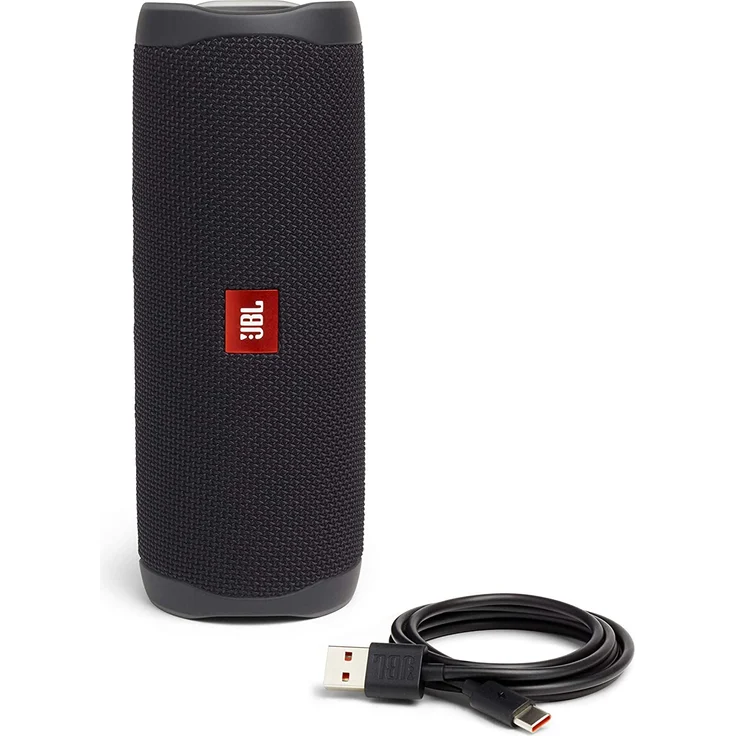 JBL Flip 5 Bluetooth-Lautsprecher, wasserdicht, schwarz – Bild 6