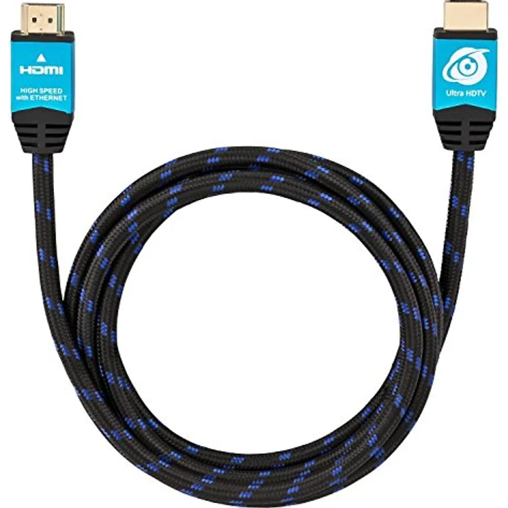 Ultra HDTV Premium 4K HDMI-Kabel 1 Meter / HDMI 2.0b, UHD bei vollen 60Hz (keine Ruckler), HDR, 3D – Bild 1
