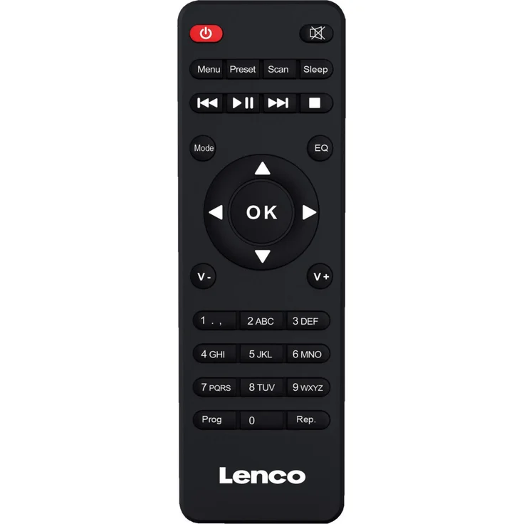 Lenco MC-250 Kompaktanlage mit WLAN Internetradio DAB+, FM Radio, CD-MP3 Player, App Steuerung via Undok Schwarz – Bild 5
