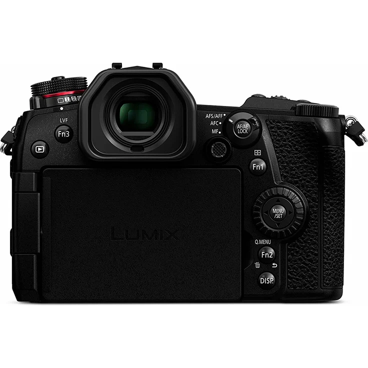 Panasonic DC-G9 Gehäuse Lumix G Systemkamera (20 MP, 4K-6K, Dual I.S., OLED-Sucher, WiFi, Staub und Spritzwasserschutz, schwarz) – Bild 2