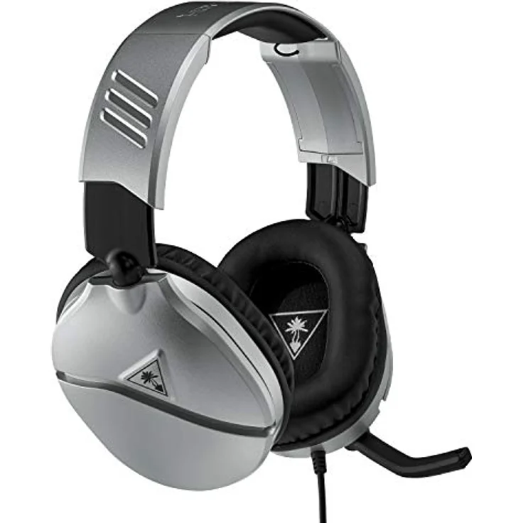 Turtle Beach Recon 70 Silber Gaming Headset - PS4, PS5, Xbox One, Xbox Series S/X, Nintendo Switch und PC – Bild 1