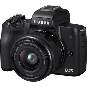 Image for Canon EOS M50 spiegellose Systemkamera mit Objektiv EF-M 15-45mm IS STM (24,1 MP, dreh- und schwenkbares 7,5 cm (3 Zoll)