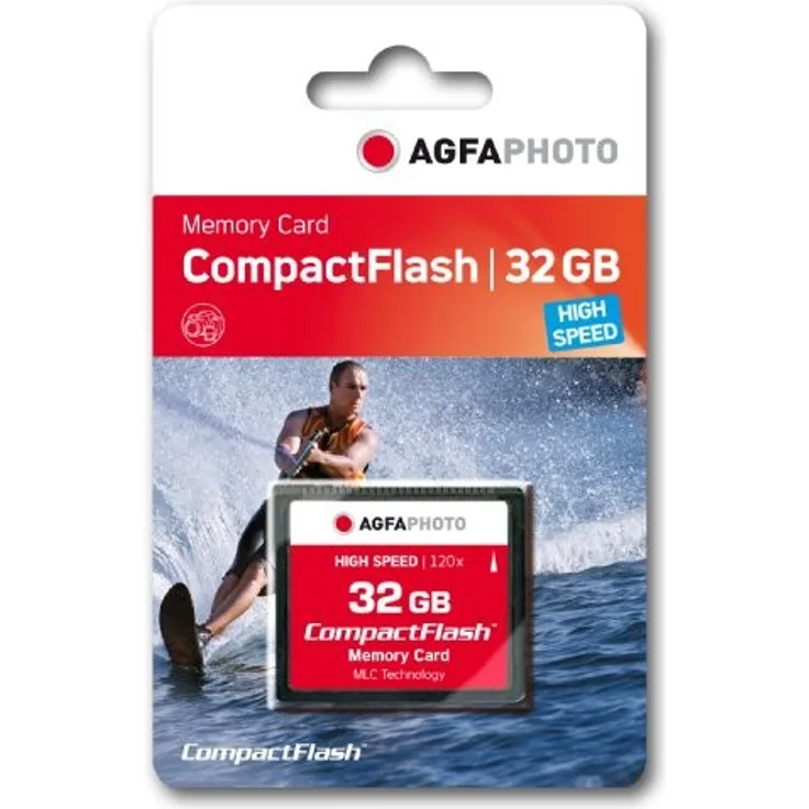 AgfaPhoto 120x High Speed MLC Compact Flash (CF) 32 GB Speicherkarte