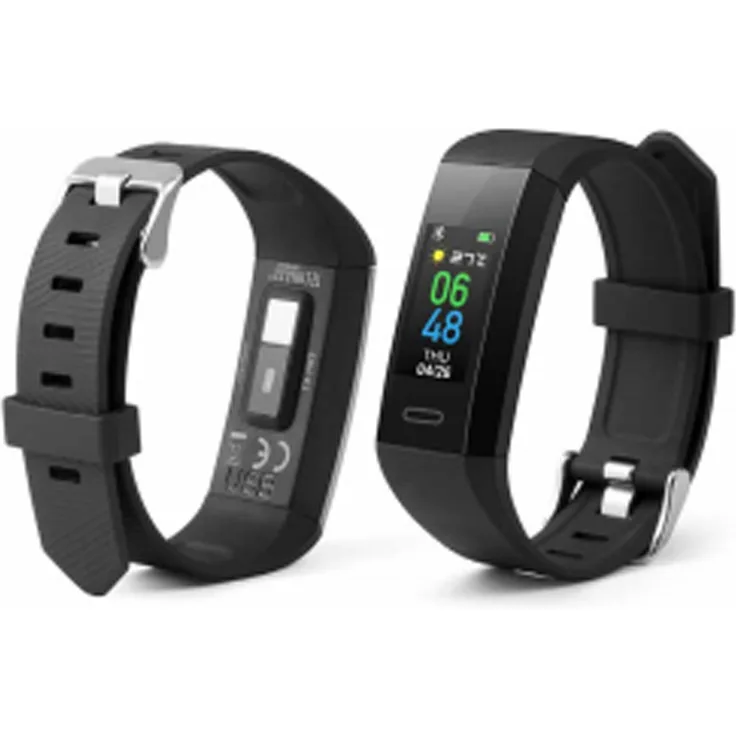 Technaxx TX-HR7 Fitness-Tracker Unisex, Einheitsgröße, Schwarz