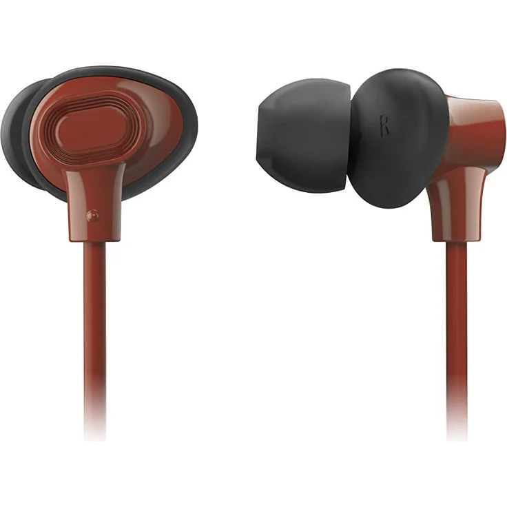 Panasonic RP-HTX20BE In-Ear Kopfhörer, mit Bluetooth, Mikrofon, rot – Bild 2