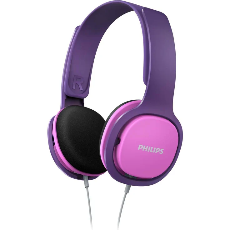 Philips SHK2000PK-00 On-Ear-Kopfhörer, geeignet für Kinder, pink – Bild 1