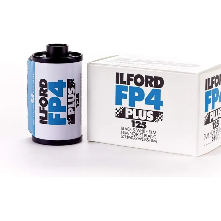 Ilford 1700682 FP 4 135-24 Schwarz-/Weiß Negativ-Filme