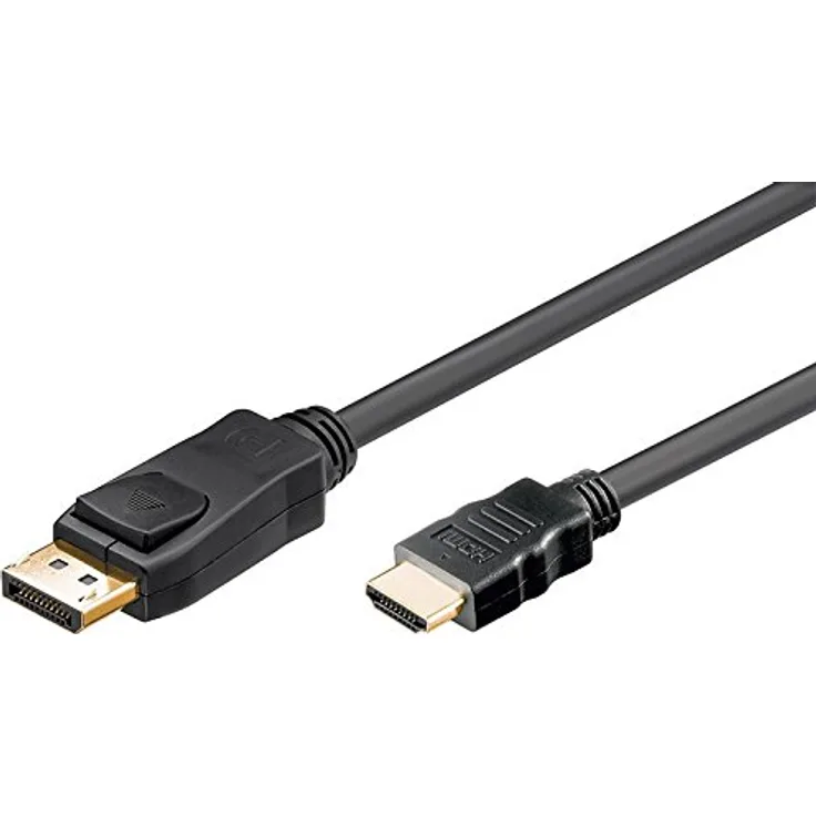 Akyga AK-AV-05 DisplayPort Verbindungskabel auf HDMI 1,8m schwarz