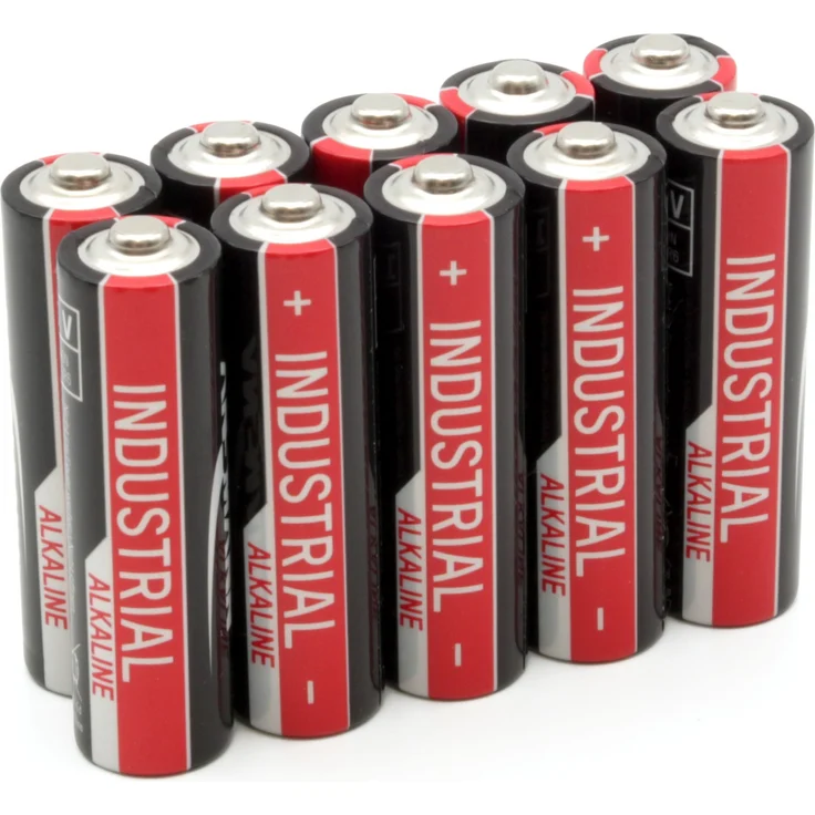 ANSMANN Industrial Alkaline Batterie Mignon AA LR6 Longlife Alkalibatterie Industriebatterie für hohen Strombedarf (10er Pack) – Bild 1
