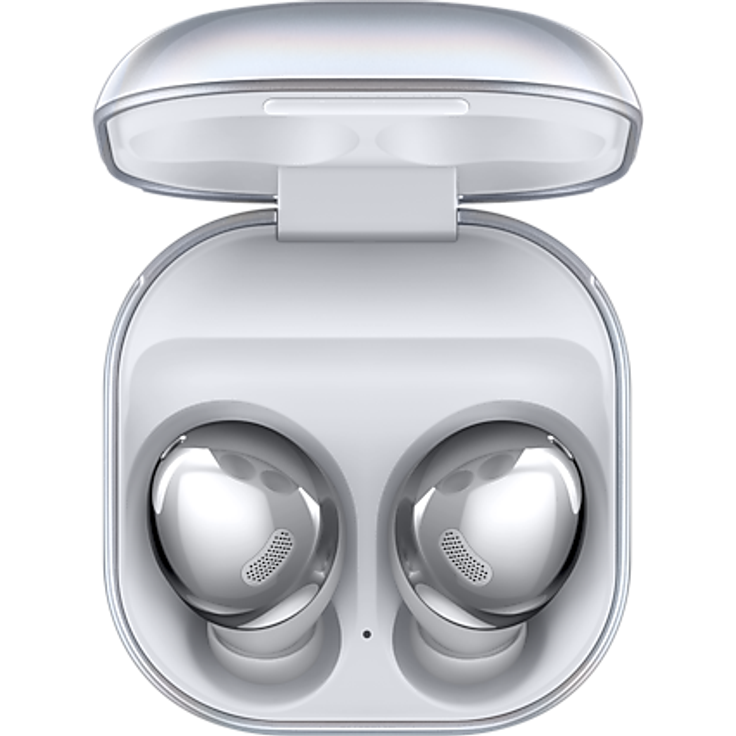 Samsung Galaxy Buds Pro SM-R190 Phantom Silver, In-Ear Kopfhörer, mit Bluetooth, Mikrofon, Noise Cancelling, silber – Bild 2
