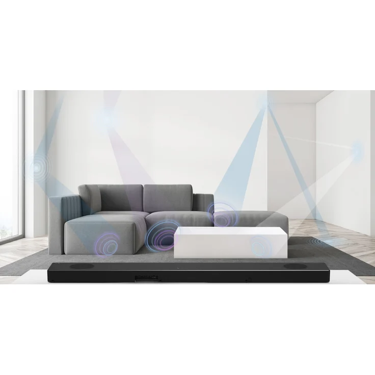 LG DSN9YG 5.1.2 Soundbar mit Subwoofer, 520 W, schwarz – Bild 16