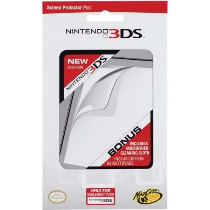MadCatz Displayschutzfolie (NOV256100N21/24/12) (3DS)