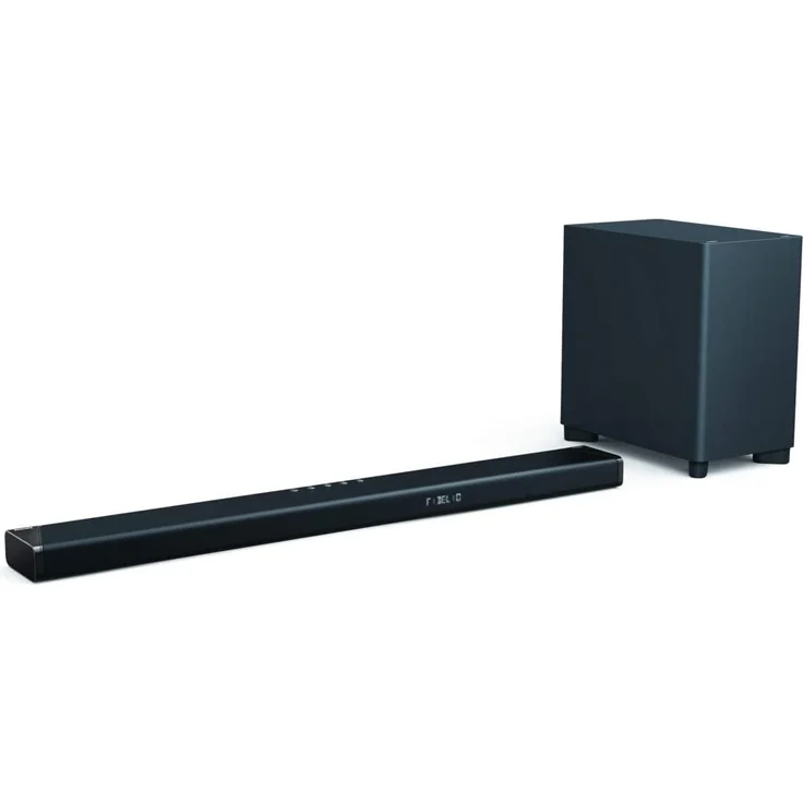 Philips Fidelio B95 5.1.2 Soundbar mit Subwoofer, Dolby Atmos, Google Assistant, Amazon Alexa, kabellos/kabelgebunden, geeignet für TV, schwarz – Bild 2