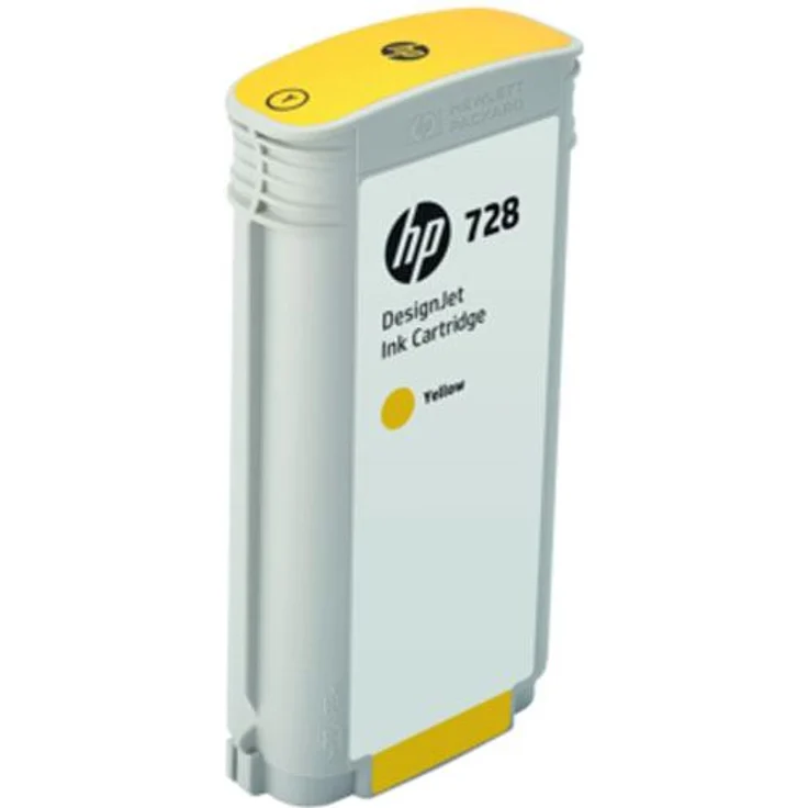 HP F9J65A Tintenpatrone, 728 Original, gelb – Bild 1